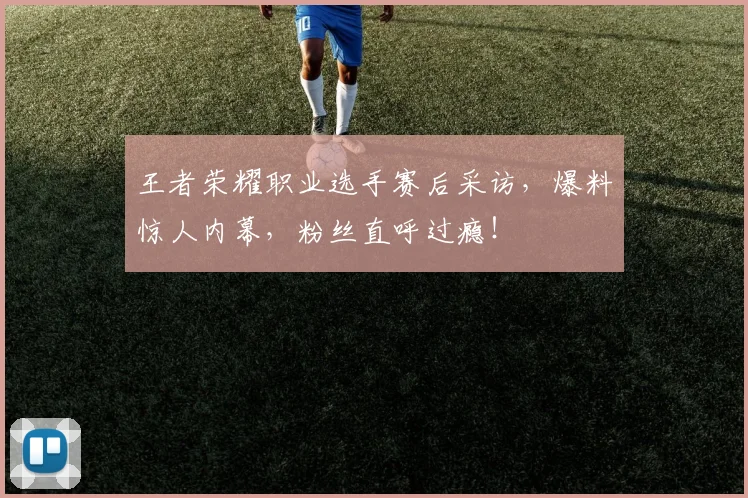 王者荣耀职业选手赛后采访,爆料惊人内幕,粉丝直呼过瘾!